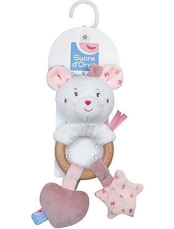 HOCHET SOURIS RACHELLE VELOURS DOUX