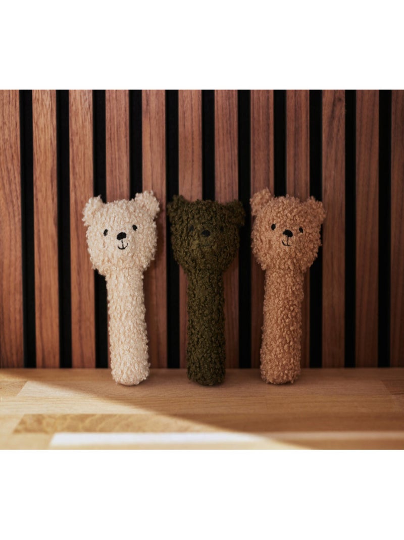 Hochet Teddy Bear Jollein Marron - Kiabi