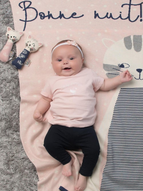 Hochet tricoté , Chaton SEVIRA KIDS - Kiabi