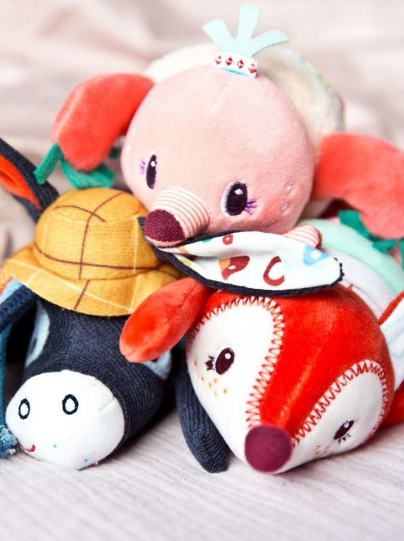 Hochet vibrant Alice la renarde Orange - Kiabi