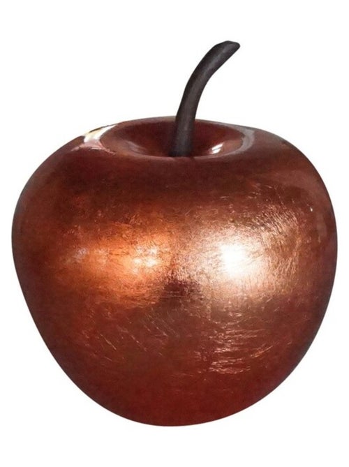 HOMEA - Pomme décorative design Or Rose Ø16 - Kiabi