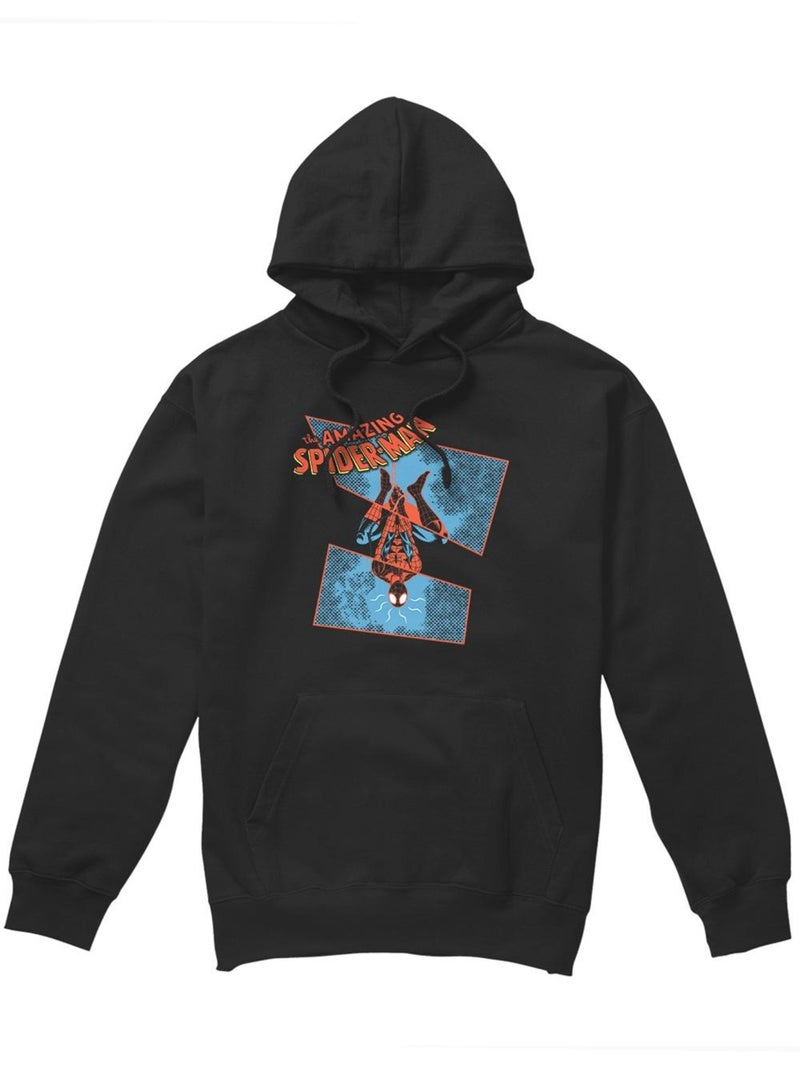 Homme araignée - Sweat à capuche SPIDEY SENSES TINGLING Noir - Kiabi