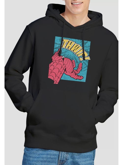 Homme araignée - Sweat à capuche THWIP - Kiabi