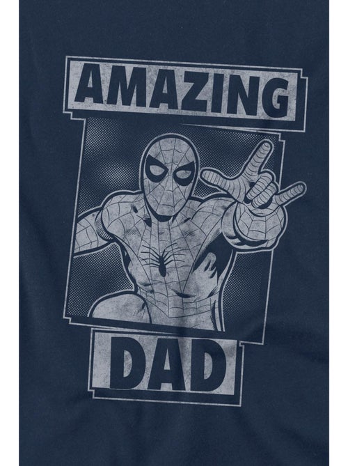 Homme araignée - T-shirt AMAZING DAD - Kiabi