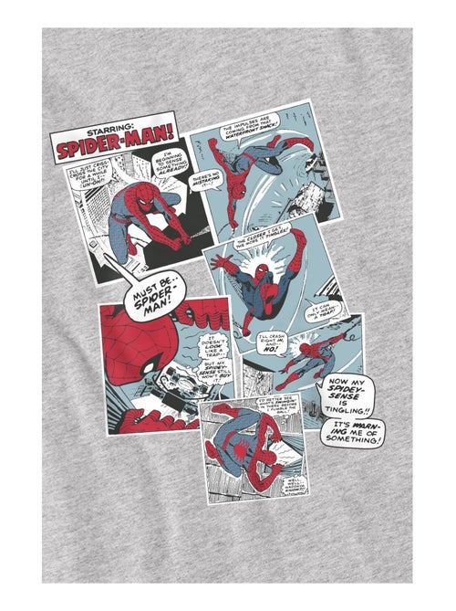 Homme araignée - T-shirt motif collage de panneaux - Kiabi