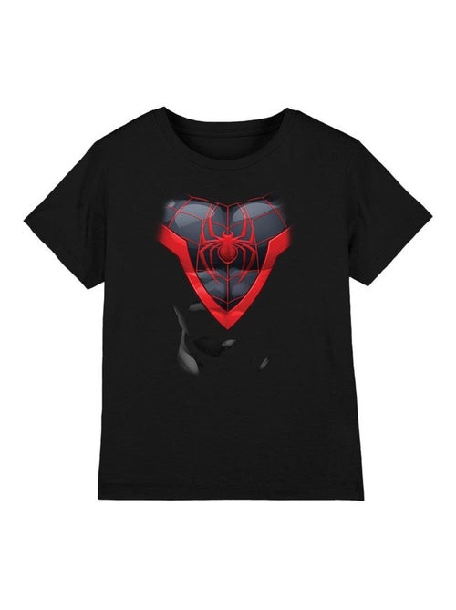 Homme araignée - T-shirt motif Miles Morales style costume - Kiabi
