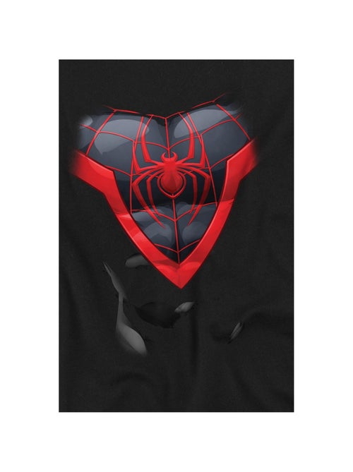 Homme araignée - T-shirt motif Miles Morales style costume - Kiabi