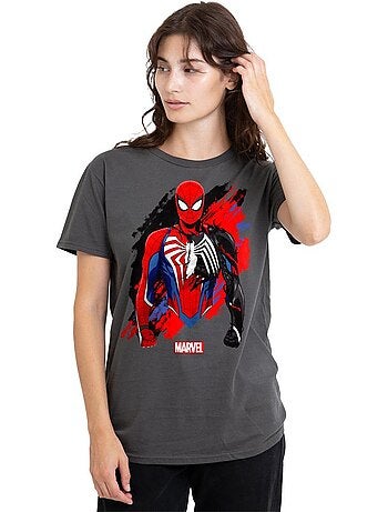Homme araignée - T-shirt motif symbiote Venin GAMERVERSE (Symbiote Venom)