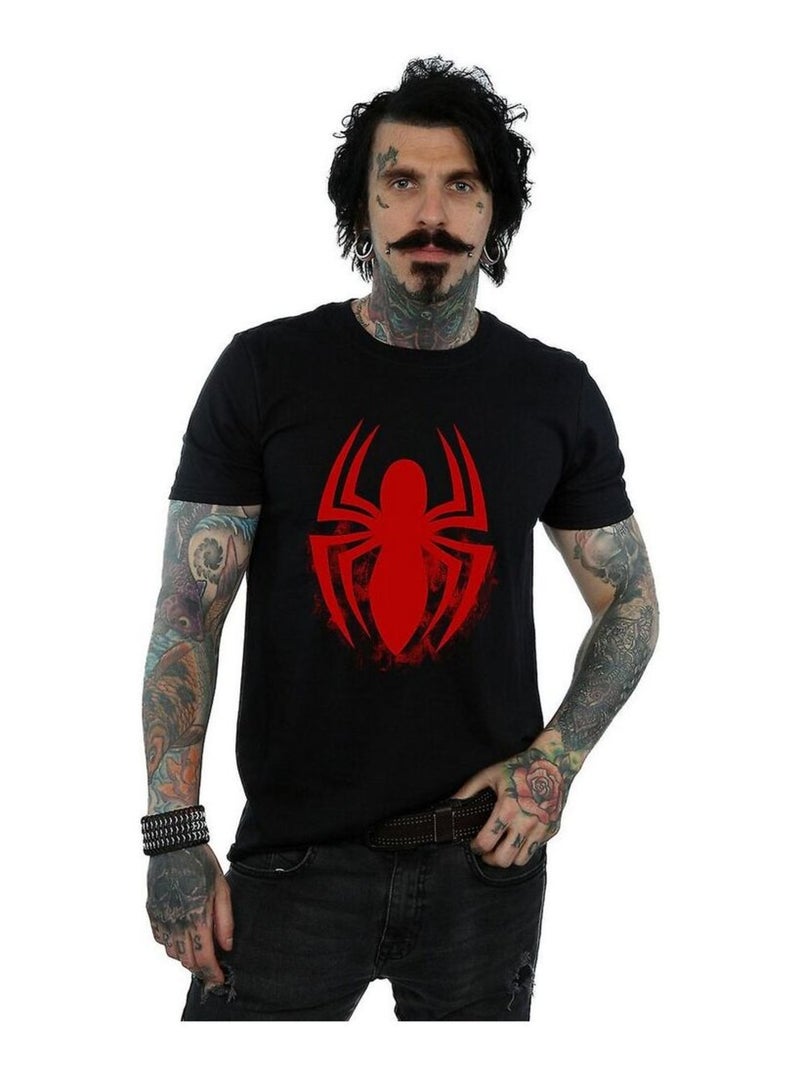 Homme araignée - T-shirt motif/style logo Noir - Kiabi