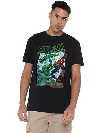 Homme araignée - T-shirt motif/style rétro STING OF THE SCORPION (Scorpion, Spider-Man)