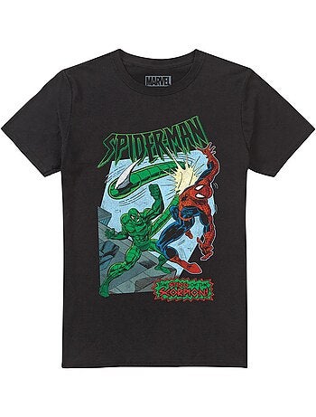 Homme araignée - T-shirt motif/style rétro STING OF THE SCORPION (Scorpion, Spider-Man)