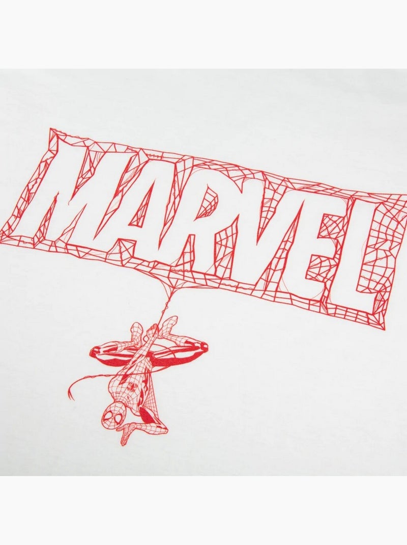 Homme araignée - T-shirt (Spider-Man) Blanc - Kiabi