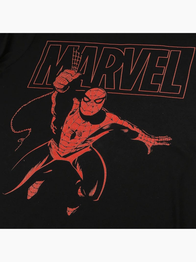 Homme araignée - T-shirt (Spider-Man) Noir - Kiabi