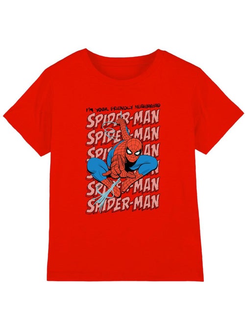 Homme araignée - T-shirt THWIP - Kiabi