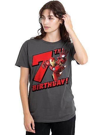 homme de fer - T-shirt 7ème anniversaire (Occasion: Anniversaire)