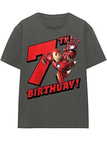 homme de fer - T-shirt 7ème anniversaire (Occasion: Anniversaire)