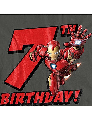 homme de fer - T-shirt 7ème anniversaire (Occasion: Anniversaire)