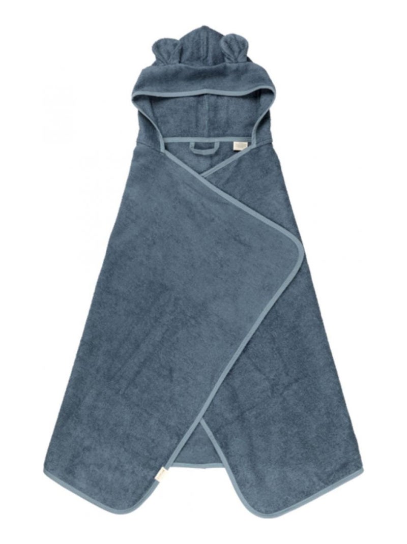 Hooded Junior Towel - Bear - Blue Spruce Bleu - Kiabi