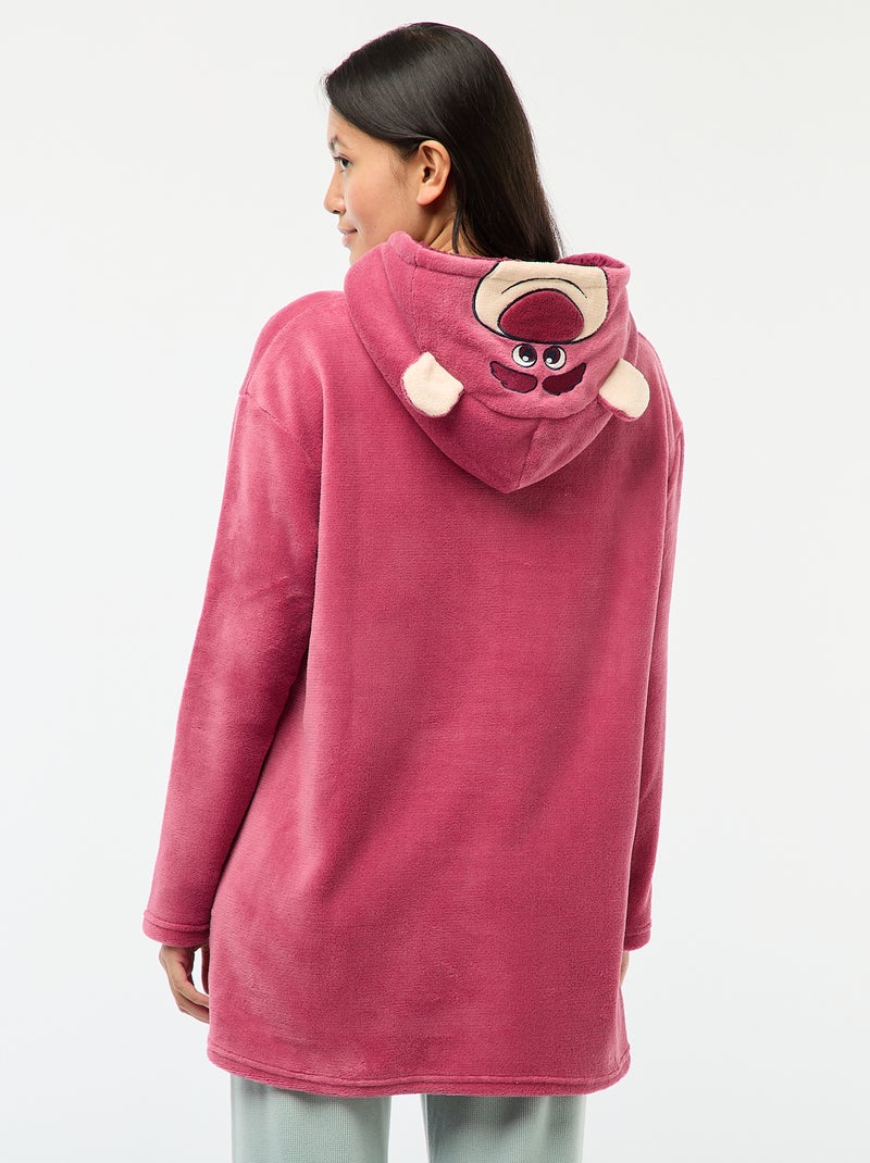 Hoodie de nuit polaire 'Lotso' 'Disney' Rose - Kiabi