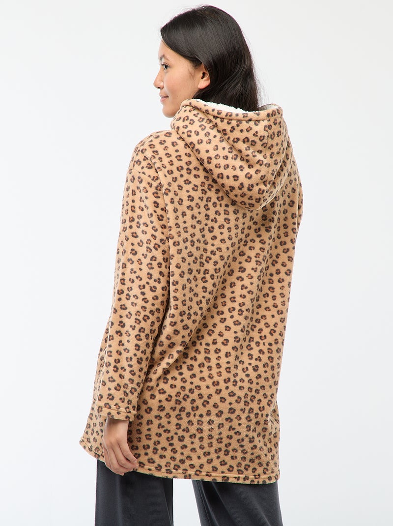 Hoodie de nuit polaire 'Roi lion' 'Disney' Beige - Kiabi