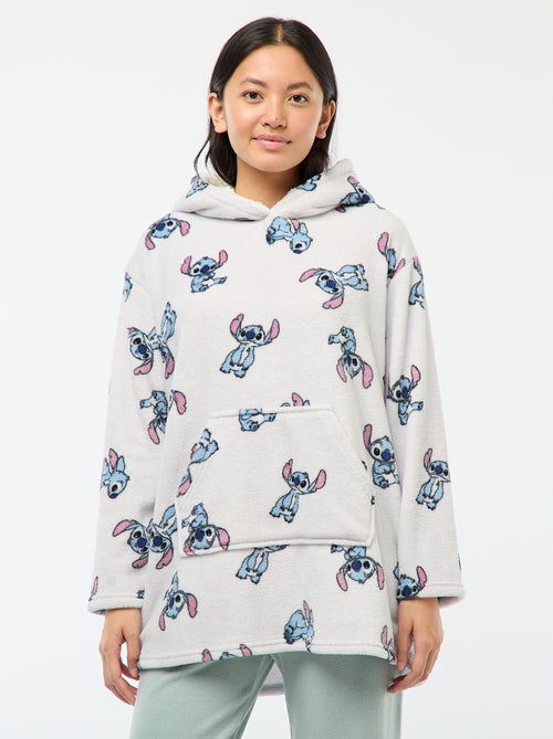 Hoodie de nuit polaire 'Stitch' 'Disney' - Kiabi