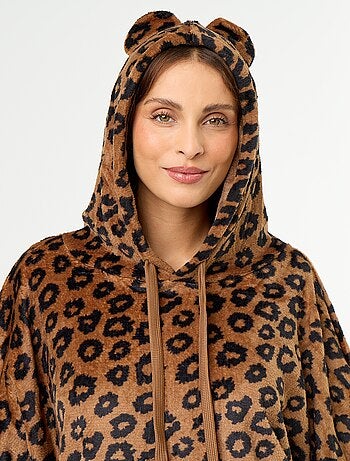 Hoodie en polaire à capuche