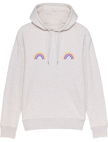 Hoodie Femme - ARC EN CIEL
