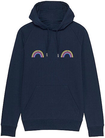 Hoodie Femme - ARC EN CIEL