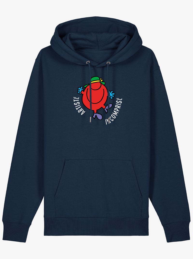 Hoodie Femme - ARTISTE INCOMPRISE Bleu marine - Kiabi