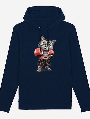 Hoodie Femme - BOXING CAT