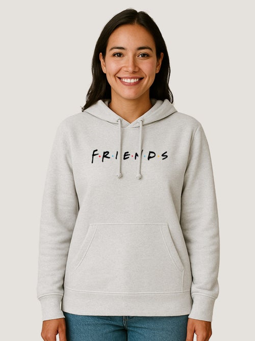 Hoodie Femme - FRIENDS LOGO BLACK - Kiabi