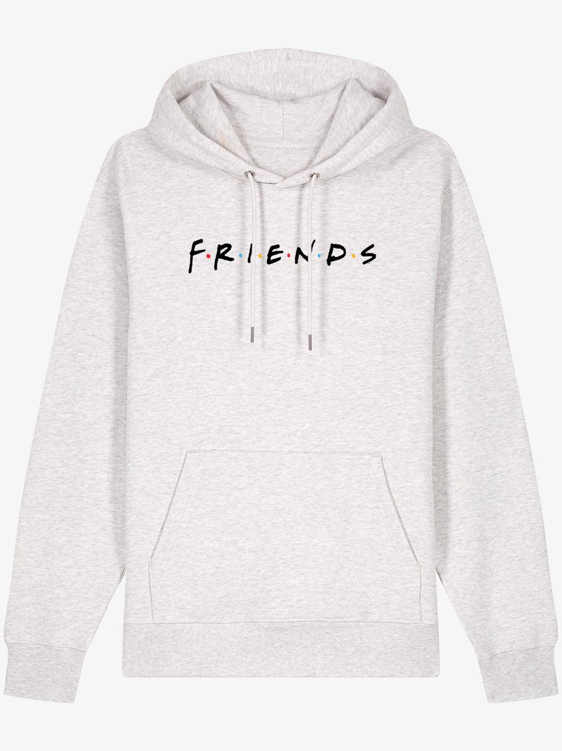 Hoodie Femme - FRIENDS LOGO BLACK Blanc - Kiabi