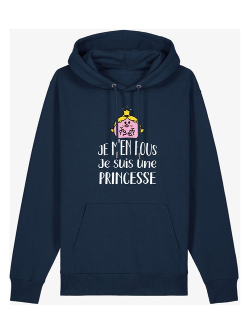 Hoodie Femme - JE M EN FOUS JE SUIS UNE PRINCESSE - Kiabi