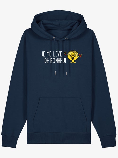 Hoodie Femme - JE ME LEVE DE BONHEUR - Kiabi