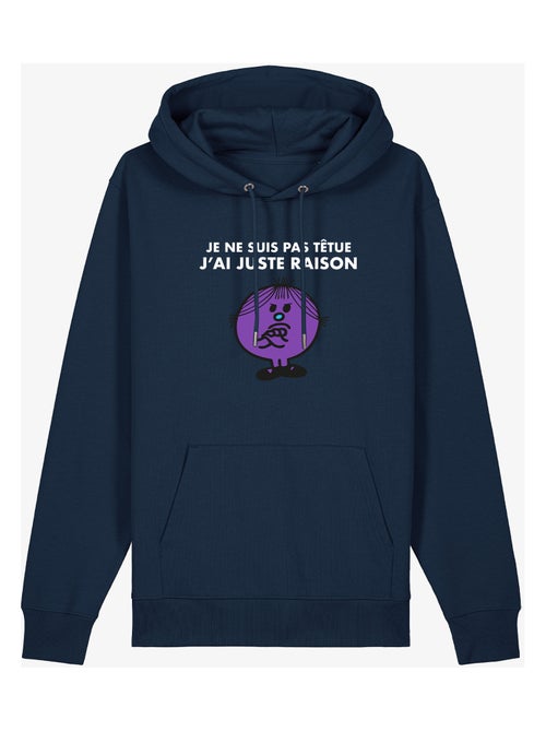 Hoodie Femme - JE NE SUIS PAS TETUE J AI JUSTE RAISON - Kiabi