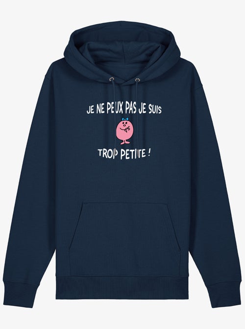 Hoodie Femme - JE PEUX PAS JE SUIS TROP PETITE - Kiabi
