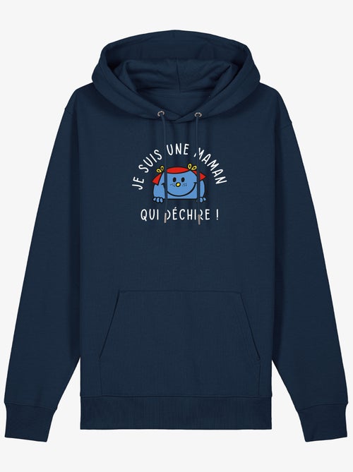 Hoodie Femme - JE SUIS UNE MAMAN QUI DECHIRE - Kiabi