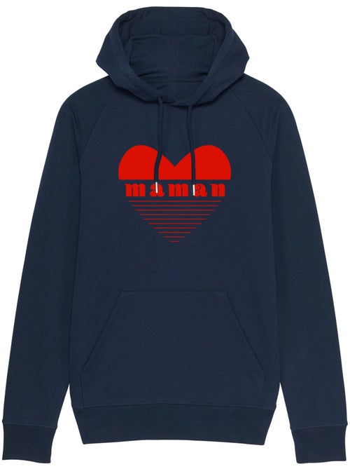 Hoodie Femme - MAMAN CŒUR ROUGE - Kiabi
