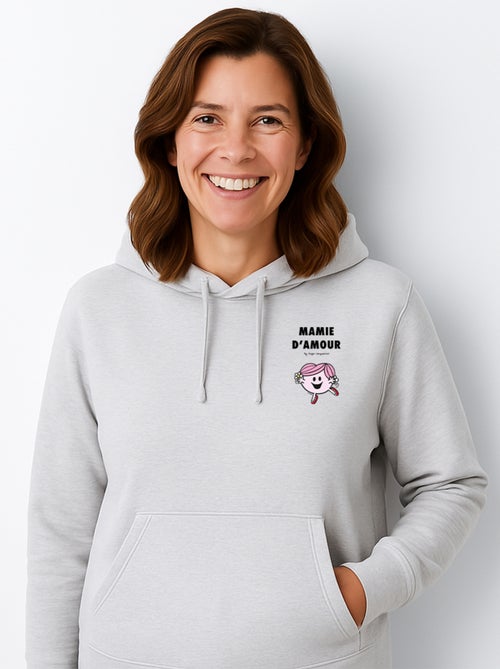 Hoodie Femme - MAMIE D'AMOUR CŒUR - Kiabi