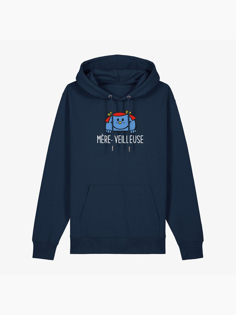 Hoodie Femme - MERE VEILLEUSE Bleu marine - Kiabi
