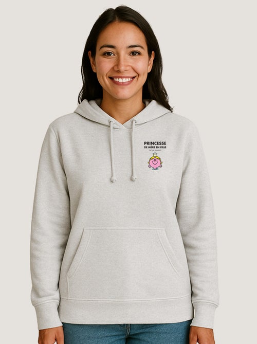 Hoodie Femme - PRINCESSE DE MÈRE EN FILLE CŒUR - Kiabi