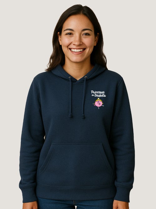 Hoodie Femme - PRINCESSE EN BASKET CŒUR - Kiabi