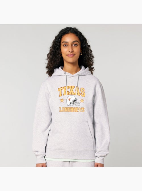 Hoodie Femme - TEXAS LONGHORNS YELLOW - Kiabi