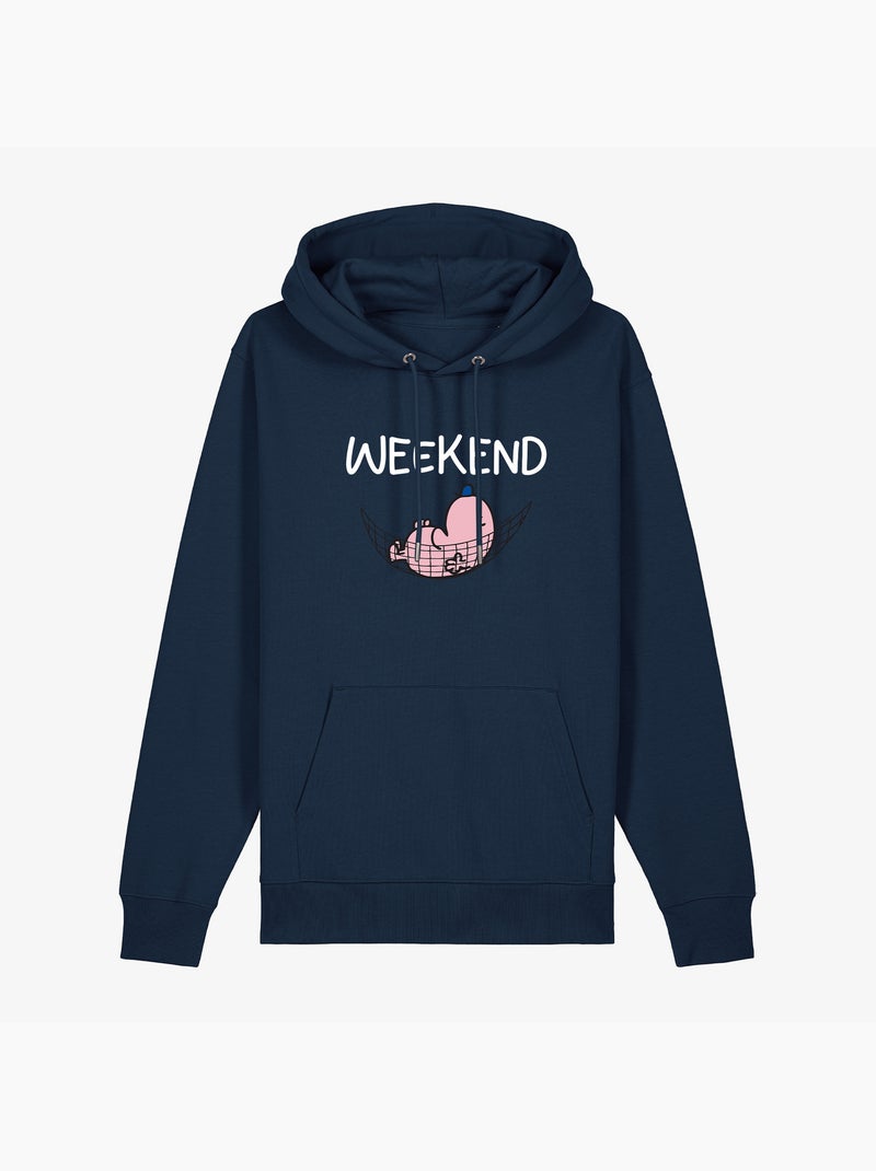 Hoodie Femme - WEEKEND Bleu marine - Kiabi
