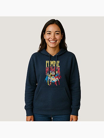 Hoodie Femme - WONDER WOMAN FEMME POWER