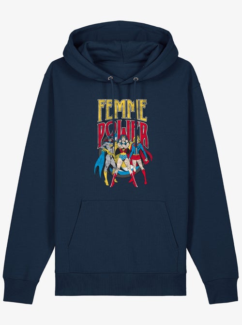 Hoodie Femme - WONDER WOMAN FEMME POWER - Kiabi