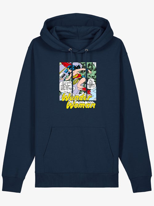 Hoodie Femme - WONDER WOMAN I DO KNOW TROUBLE WHEN I SEE IT - Kiabi
