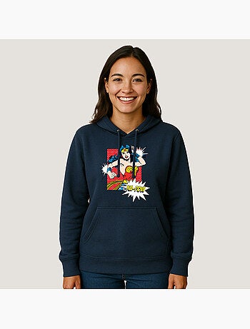 Hoodie Femme - WONDER WOMAN KA POW