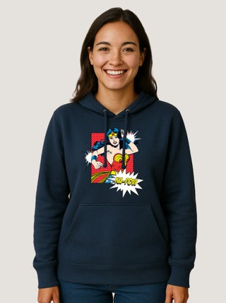 Hoodie Femme - WONDER WOMAN KA POW