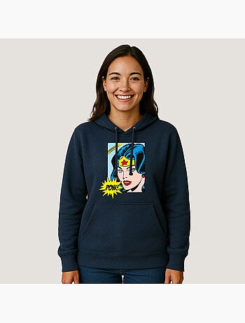 Hoodie Femme - WONDER WOMAN POW